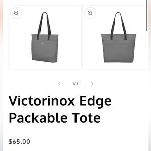 Victorinox Lightweight Packable tote.